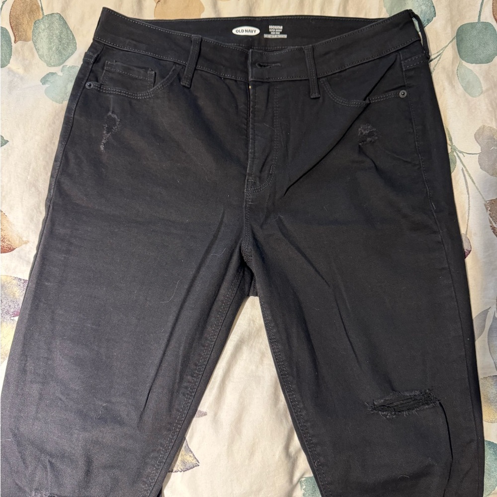 Old Navy Rockstar Super Skinny High Rise Jeans